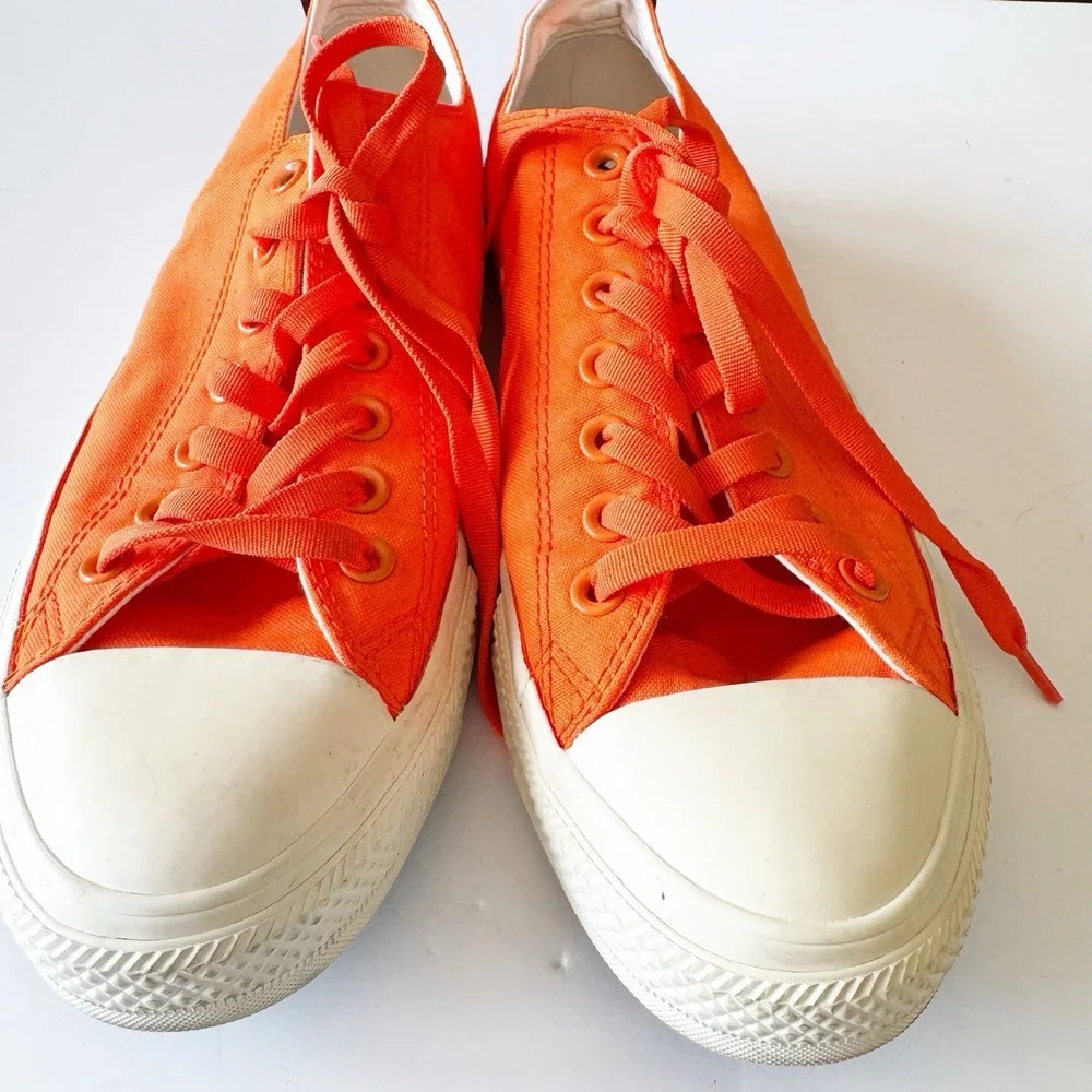 Converse Chuck Taylor Cordura Low Top  Size M9 W11 Blaze Orange School Colors